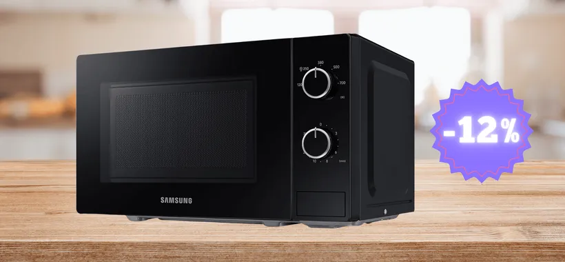 Microonde NUOVO di Samsung: meno di 70€ e lo metti in cucina