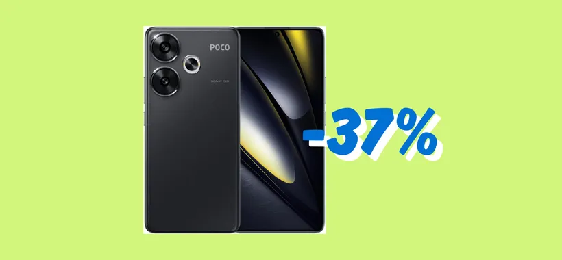 POCO F6 5G: lo smartphone best buy degli sconti Amazon