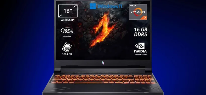 Acer Nitro V 16 a 999€: il notebook gaming con RTX 4060 crolla di prezzo