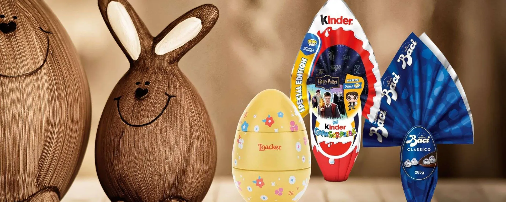 Kinder, Perugina e altri: uova di Pasqua 2025 a prezzo SPECIALE su Amazon