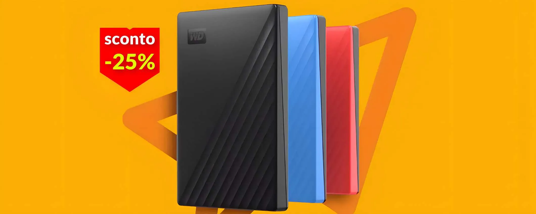 Hard disk esterno 6TB in sconto a 159€: super veloce per PC, Xbox e PlayStation