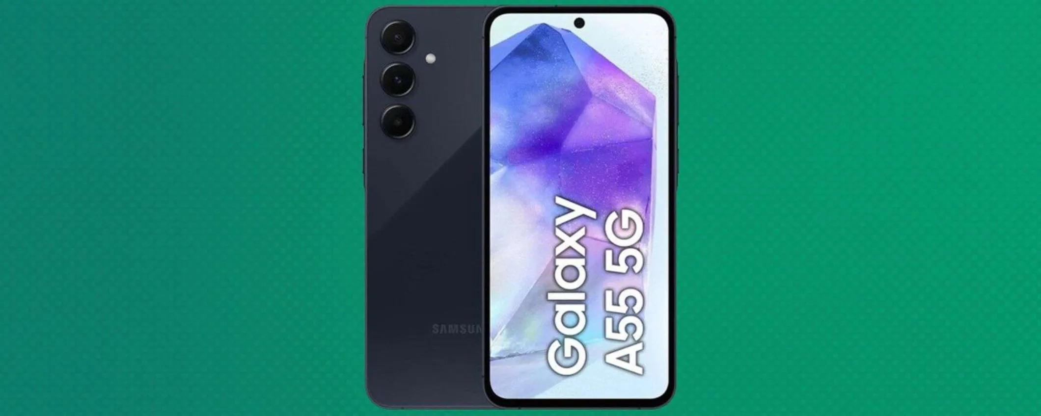Samsung Galaxy A55 5G, offerta wow su eBay: a questo prezzo va preso subito