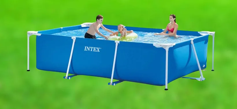 Piscina rettangolare Intex: Amazon te la sta REGALANDO (sconto del 47%)