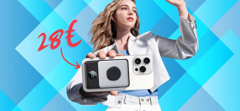 Power Bank da 10800mAh con cavi integrati per ricaricare di tutto (28€)