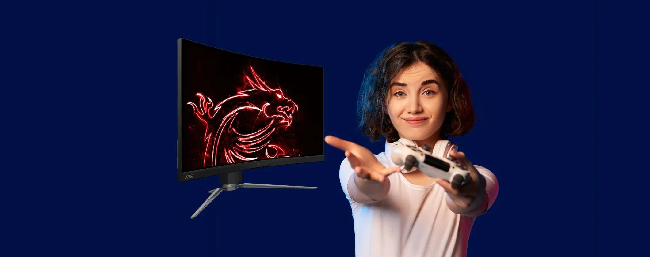 Monitor Gaming Curvo MSI 27
