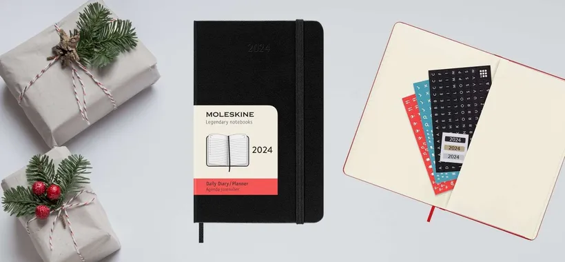 Moleskine FUORITUTTO di fine anno: le iconiche agende a partire da 13€