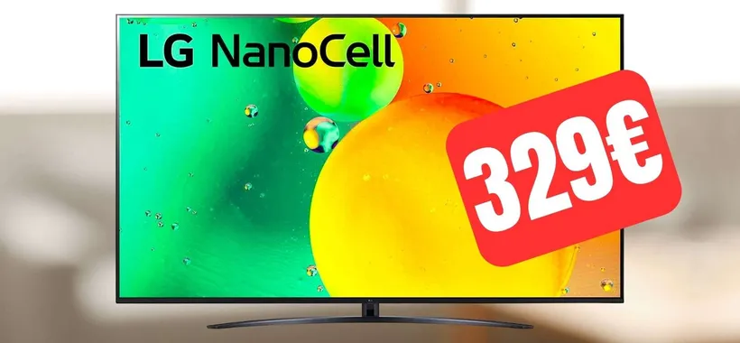 Smart TV LG Nanocell 43" in PREZZO OCCASIONE su Amazon