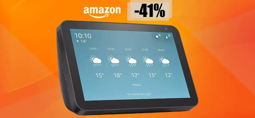 Echo Show 8 con ALEXA: a questo prezzo è un vero REGALO (-45€)