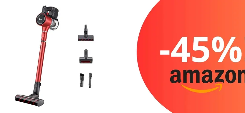 LG Cordzero, pulizia efficace in tempi record: lo sconto da non perdere