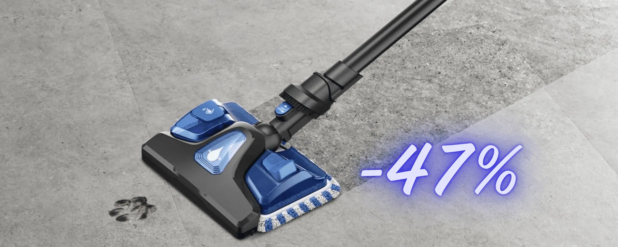Rowenta Xforce Flex: lava e aspira senza fili