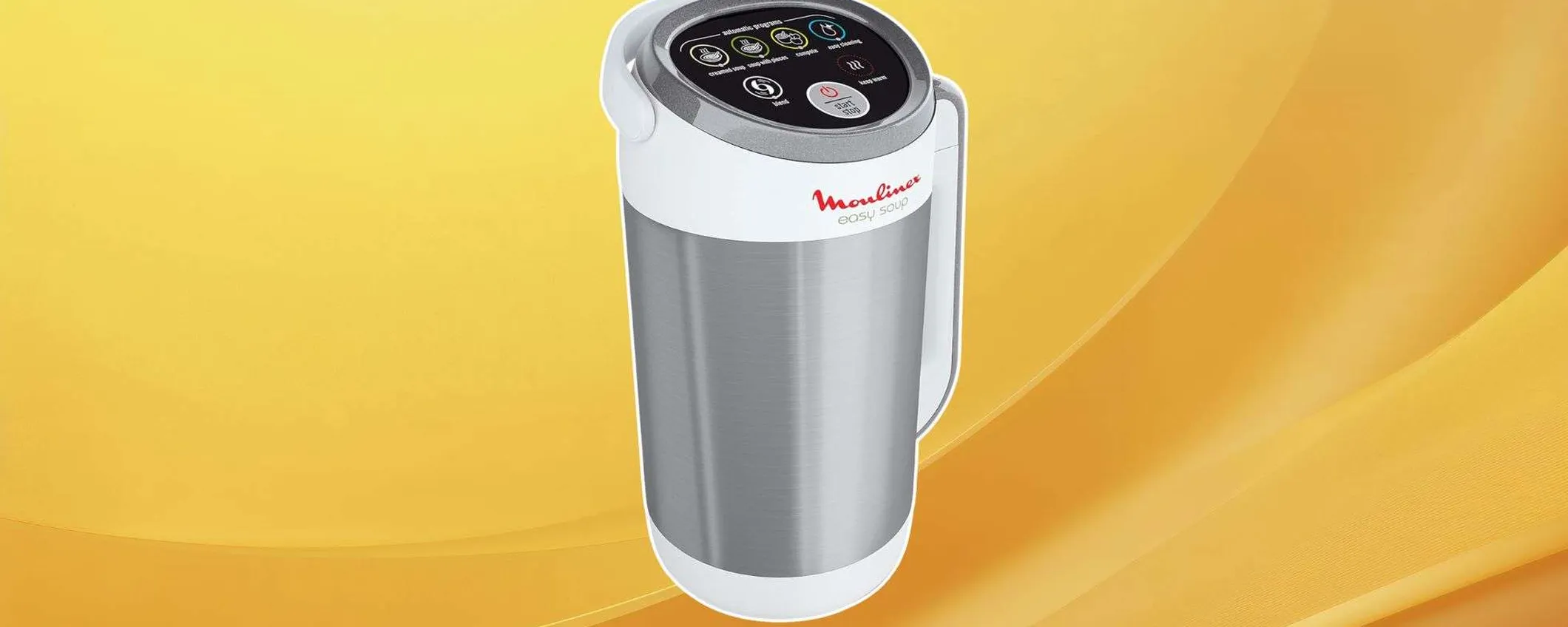 Zuppe e vellutate PERFETTE in un attimo: la Soup Maker Moulinex è in MAXI SCONTO