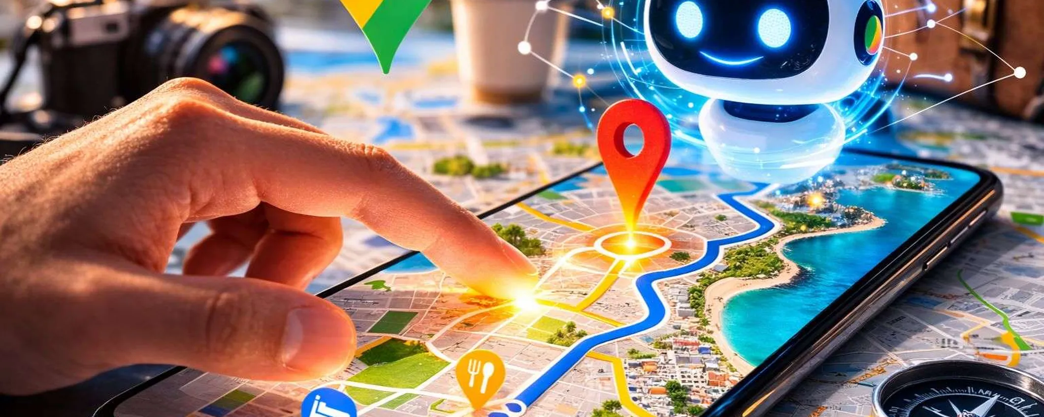 Google Maps cambia tutto: con Gemini ora puoi parlare con la mappa e pianificare viaggi con l’AI