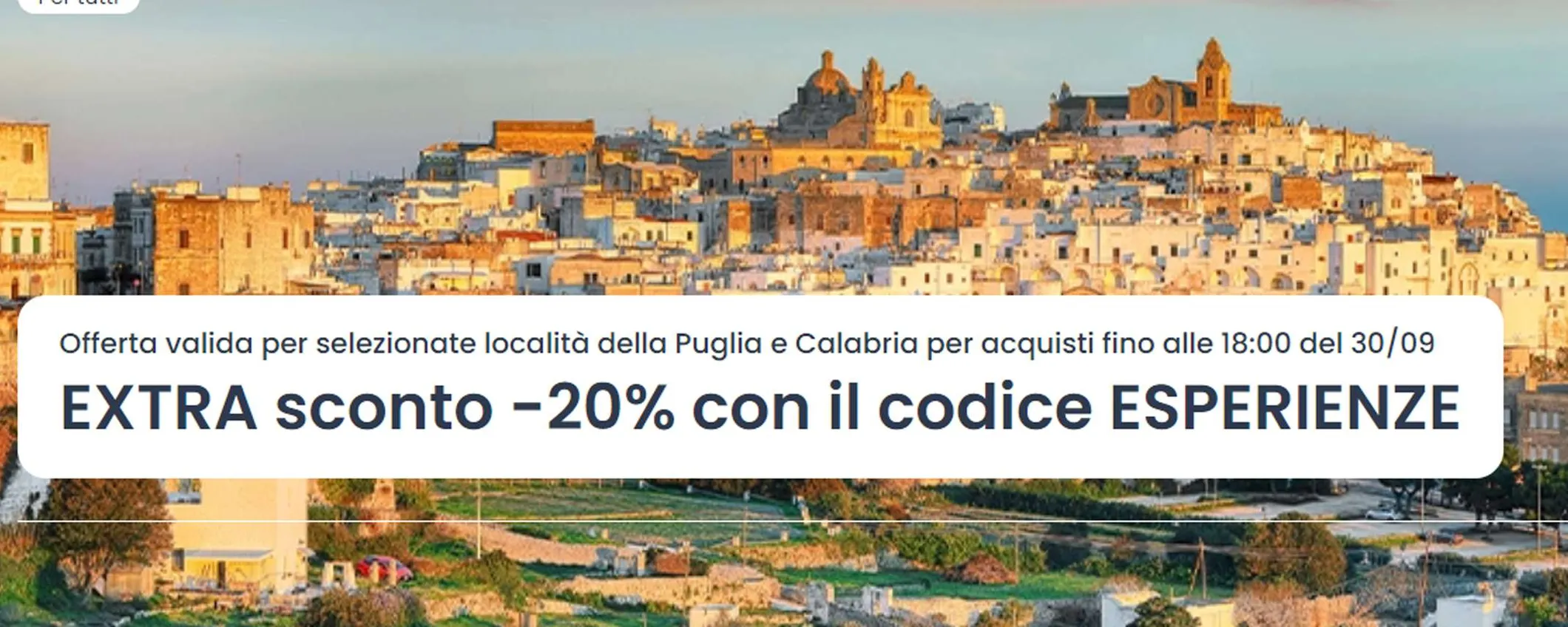 Ricevi uno sconto del 20% per viaggiare sulle Frecce Trenitalia in Puglia e Calabria