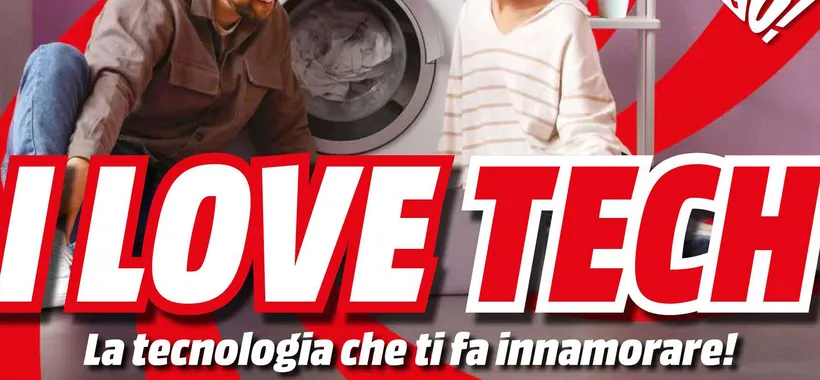 Volantino MediaWorld, per San Valentino tante offerte: smartphone e... fiori LEGO