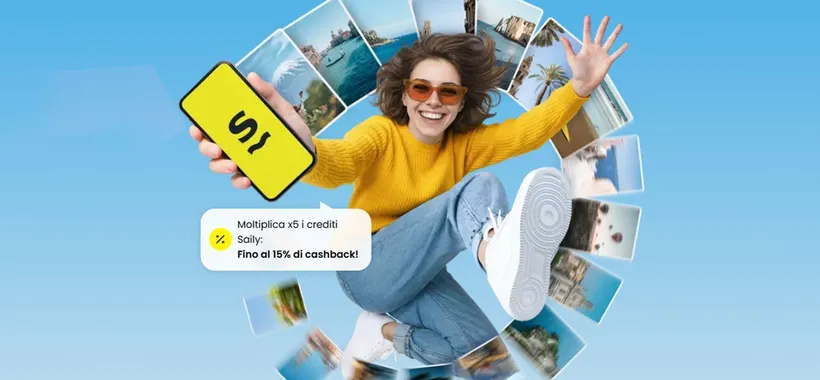 Viaggi all'estero in programma? Con Saily hai internet ovunque e oggi il 15% di cashback