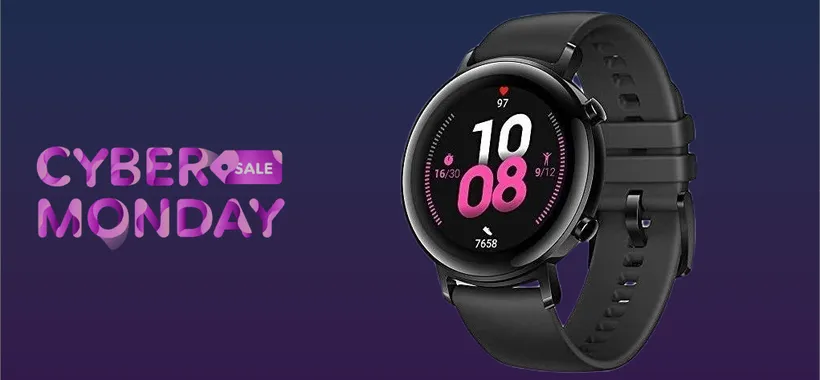 Cyber Monday 2021: MEGA OFFERTA per Huawei Watch GT 2 (-53%)!