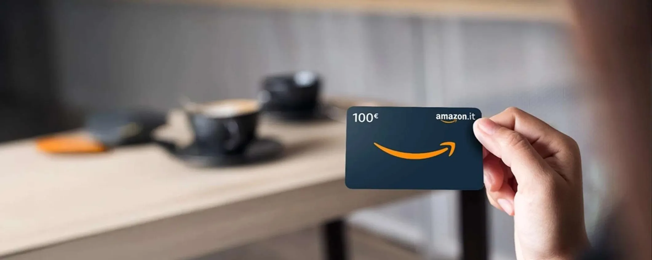 Con SelfyConto puoi avere un Buono Regalo Amazon da 100€