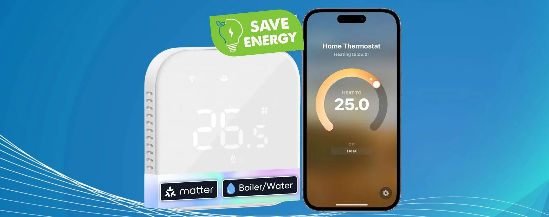 Termostato WiFi Meross: controlli vocali e in app per risparmio energetico