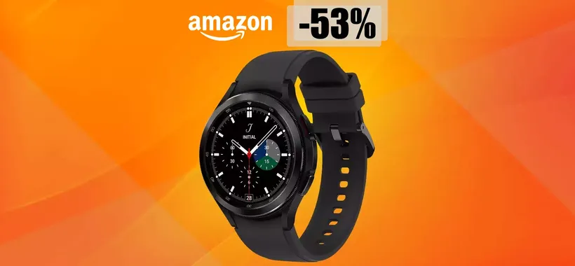 Samsung Galaxy Watch 4 Classic: il PREZZO PRECIPITA a soli 172 euro