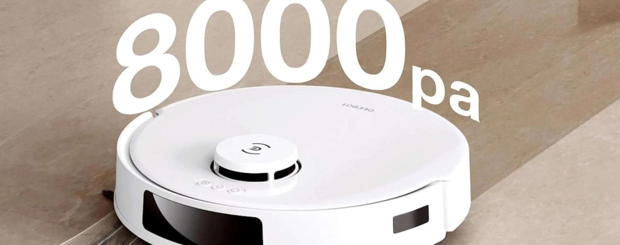 ECOVACS DEEBOT N20 Plus aspira, lava e ha la stazione di svuotamento (199€)