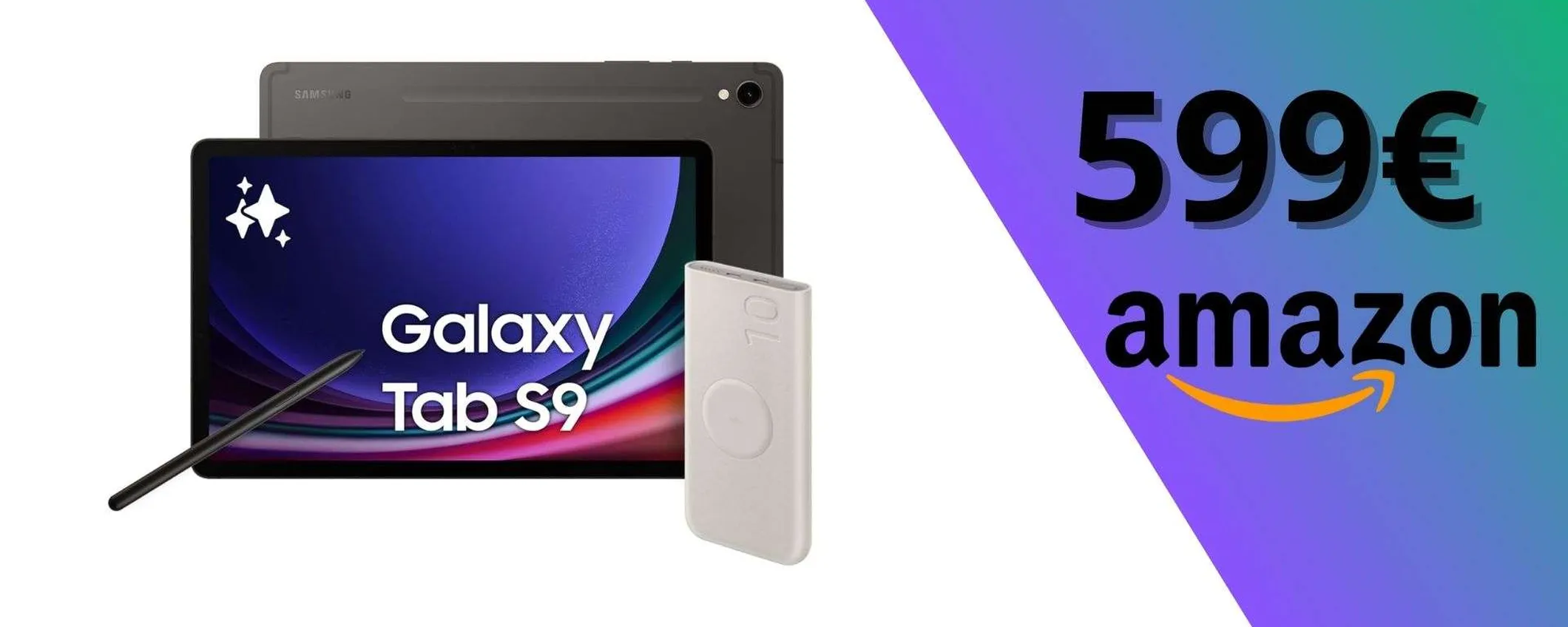 Samsung Galaxy Tab S9, offerta imbattibile: il prezzo crolla sotto i 600€ (Amazon)