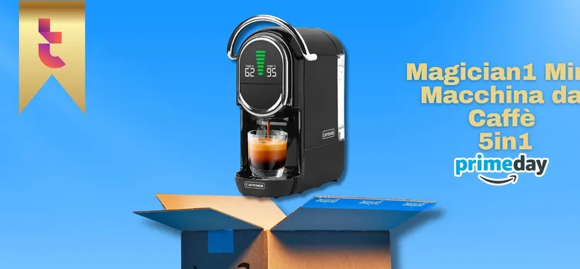 Esaudisci ogni richiesta con la macchinetta da caffè 5in1: è geniale