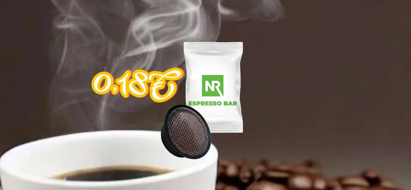 Capsule Caffè Espresso Bar compatibili Lavazza A Modo Mio in promo a 0,18€
