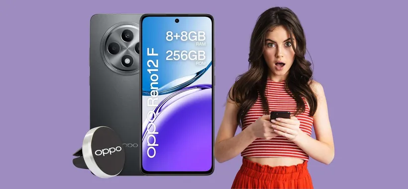 OPPO Reno12 F (8/256GB) a soli 169€: offerta imperdibile su Amazon