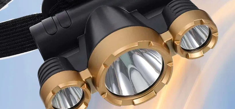 Solo 5€ per questa lampada frontale ricaricabile LUMINOSISSIMA: è pazzesco