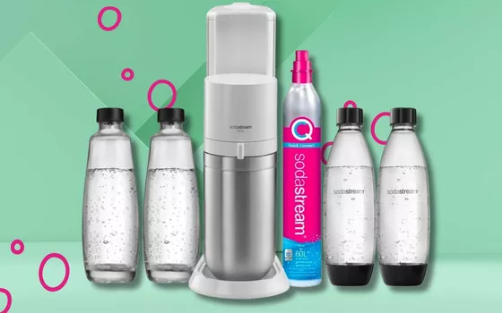 Sodastream Duo Megapack: acqua SPUMEGGIANTE a casa senza peso