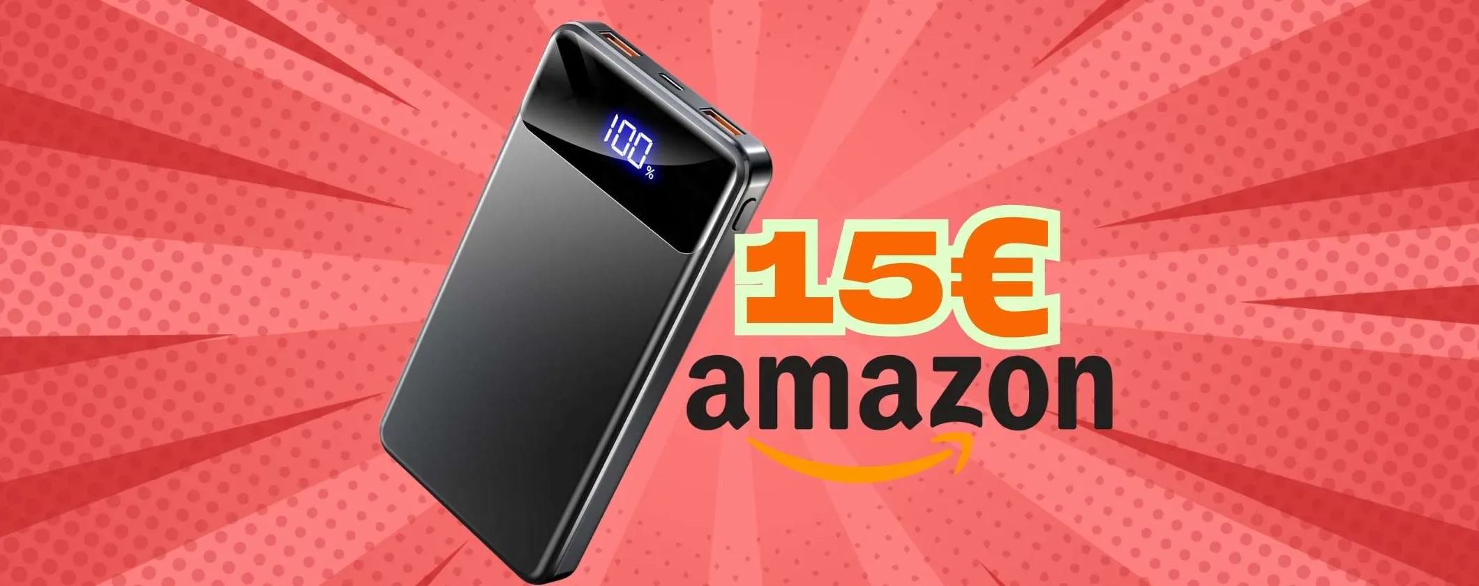 Prezzo fuori di testa per questo Power Bank da 12000mAh (solo 15€)