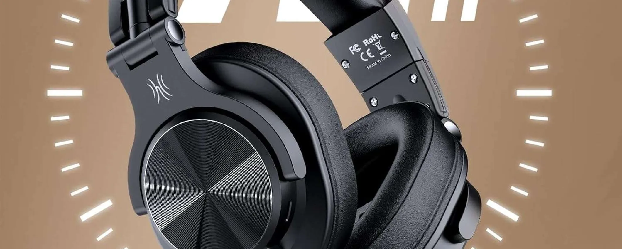 Queste cuffie Bluetooth oggi le paghi meno di 40€: audio wow e autonomia pazzesca