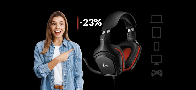 Cuffie gaming Logitech: le usi con TUTTO ed oggi costano solo 48€