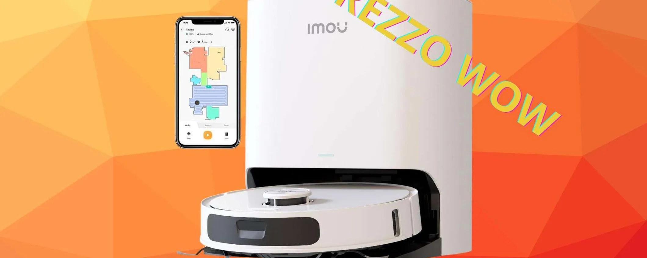 Robot aspirapolvere 5-in-1 ad un prezzo LEGGENDARIO: il codice sconto da non perdere