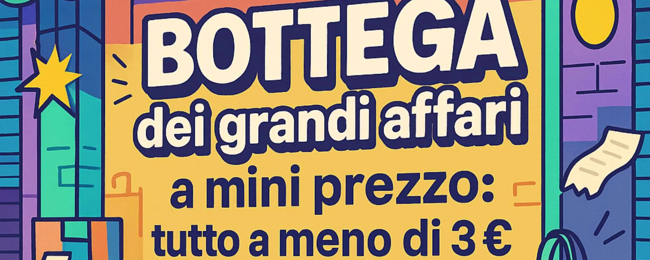 Amazon BOTTEGA dei grandi affari a mini prezzo: tutto a (molto) meno di 3€