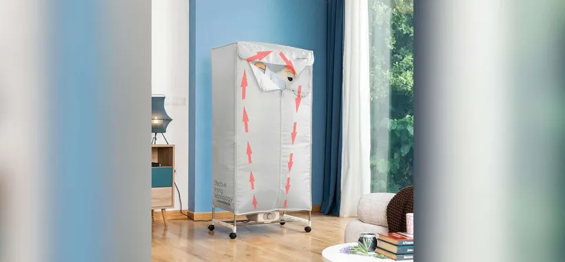 Stendino elettrico verticale in offerta: asciugatura RAPIDA e UNIFORME, perfetto per interni