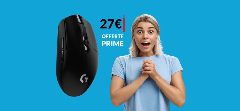 Mouse gaming Logitech al prezzo più basso in assoluto: solo 27€
