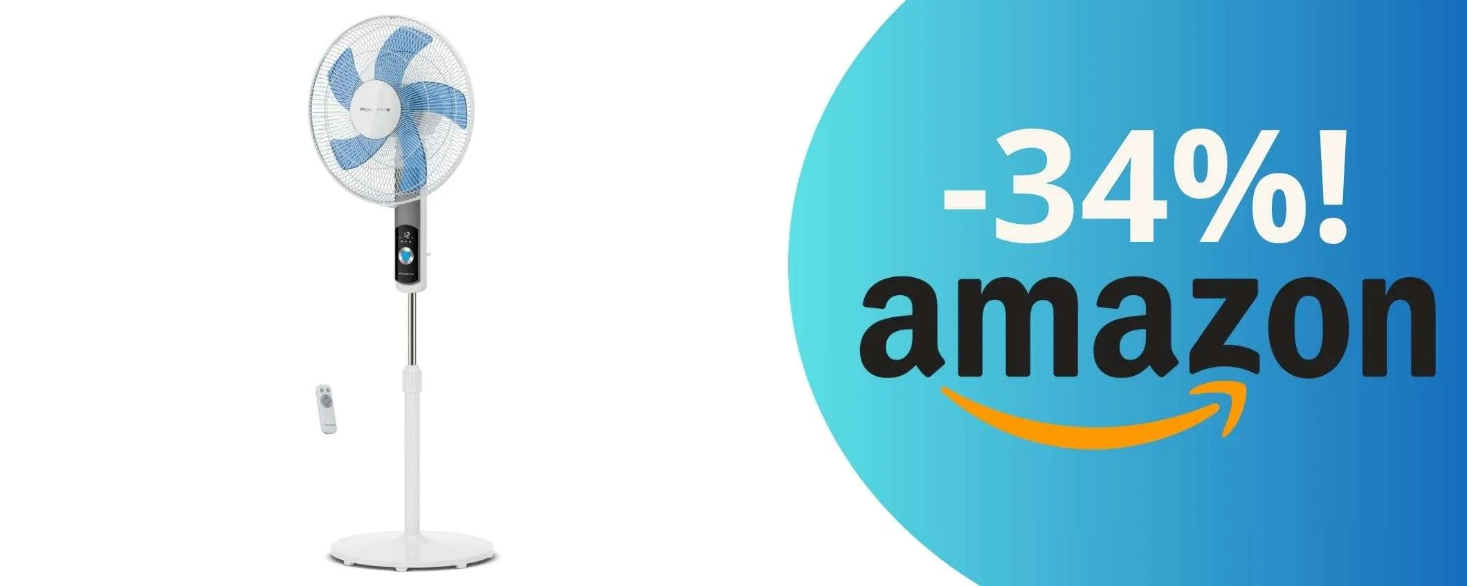 Rowenta Turbo Silence in super offerta: il ventilatore top con 12 velocità e consumo ridotto!