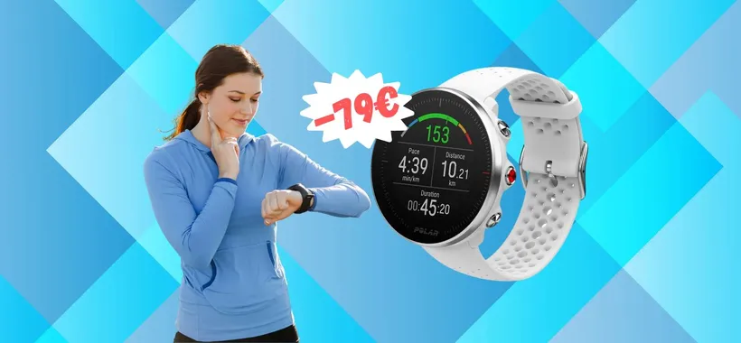 Polar Vantage M in SCONTO su Amazon di 79€, da prendere subito