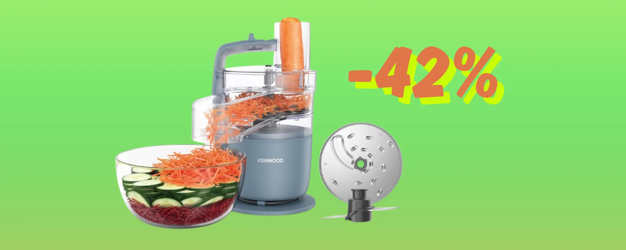 Kenwood MultiPro Go: il robot da cucina compatto