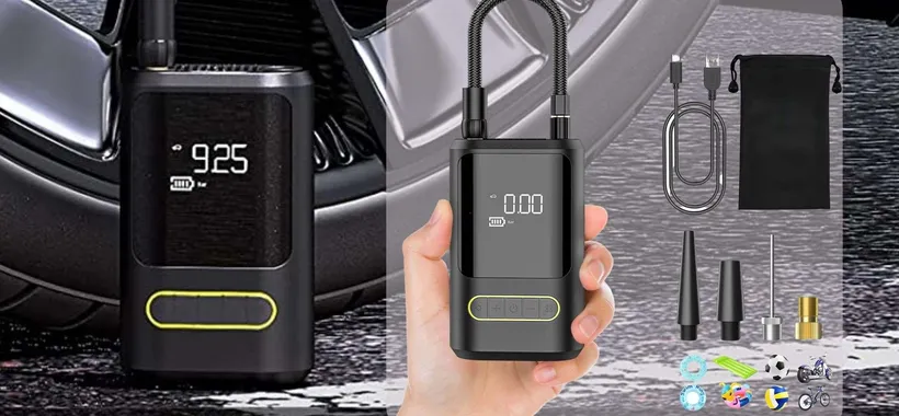 Da prendere subito: compressore portatile POTENTISSIMO a prezzo WOW (27€)