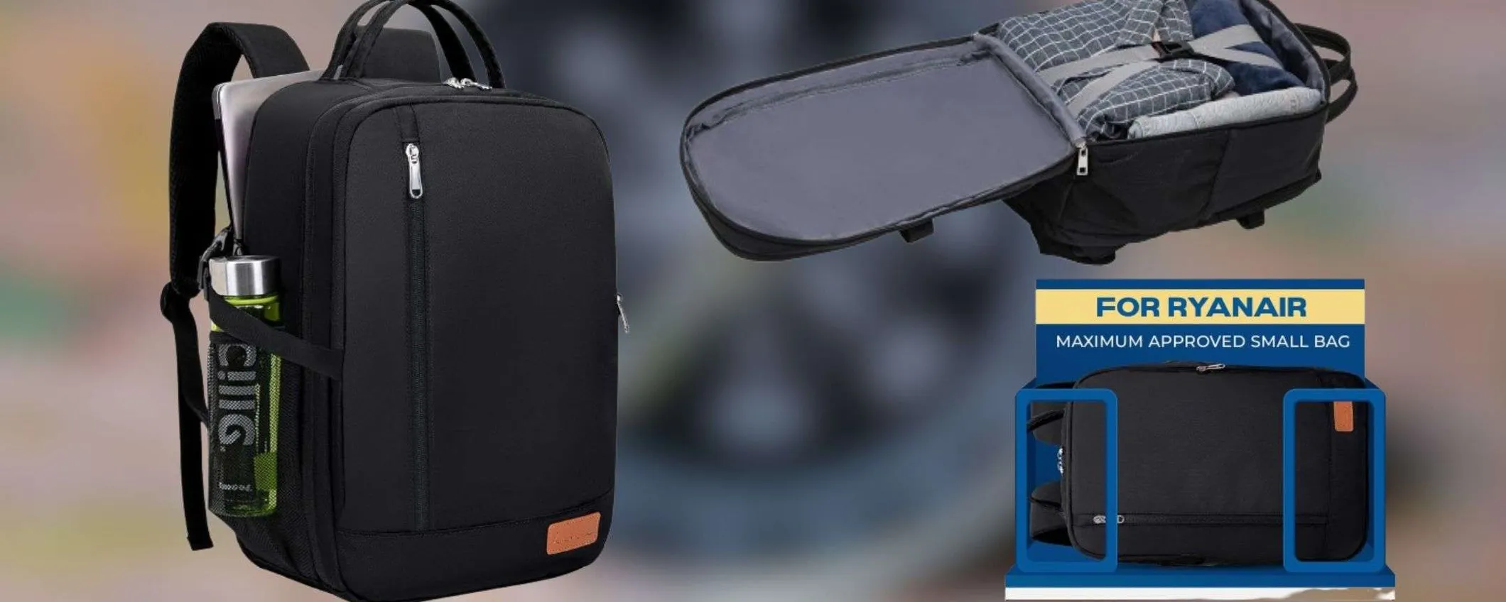 Costi EXTRA con RyanAir ADDIO: zaino bagaglio capientissimo a 19,71€