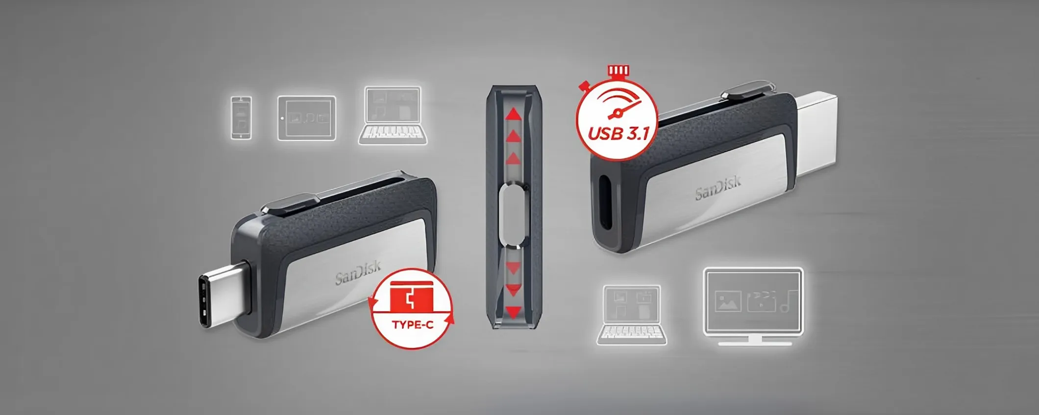 Chiavetta USB 128GB a poco più di 20€: doppia uscita e sconto epocale (-41%)
