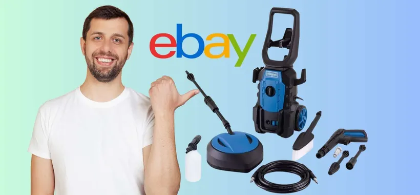 Idropulitrice da 135 bar e kit di accessori per pulire di tutto tua a 94€