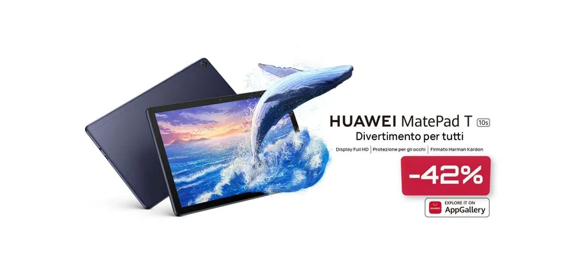 Tablet Huawei 10 pollici FullHD: OCCASIONE a 167€ con il Black Friday