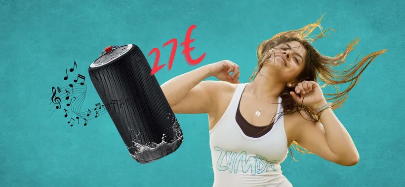Cassa Bluetooth portatile con suono MOSTRUOSO a 27€