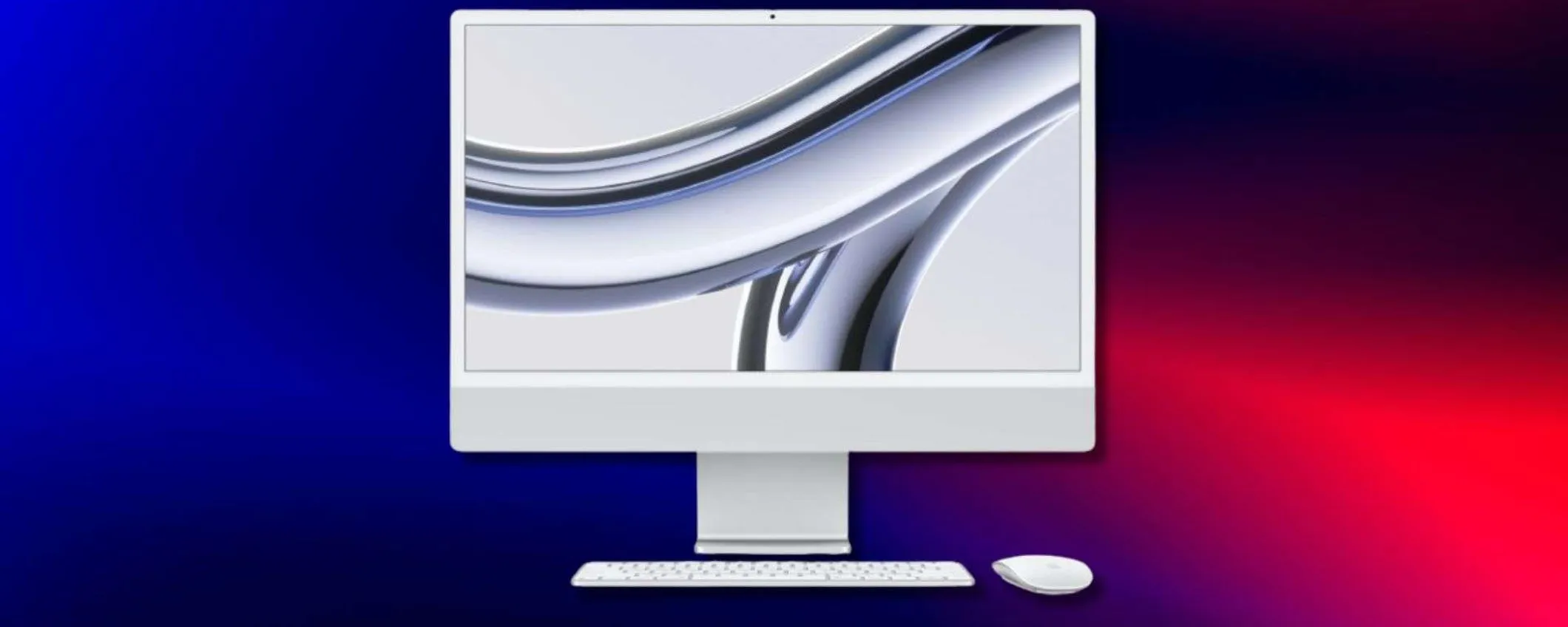 iMac con chip M3, offerta totale: su Amazon oggi risparmi oltre 400€