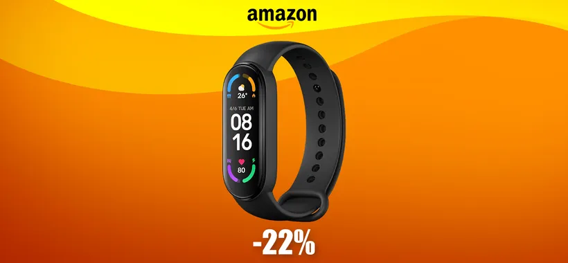 Xiaomi Mi Smart Band 6, display e batteria INCREDIBILI: bastano 34€