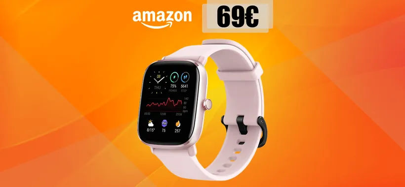 Smartwatch Amazfit tutto al femminile: vero GIOIELLO a soli 69€