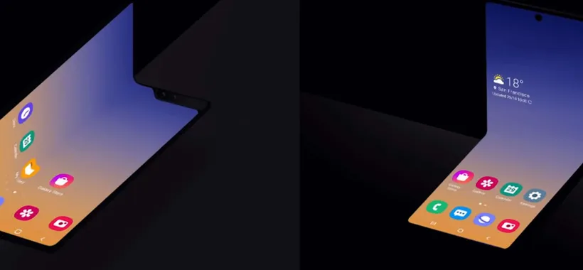 Samsung svela: in arrivo pieghevole a conchiglia